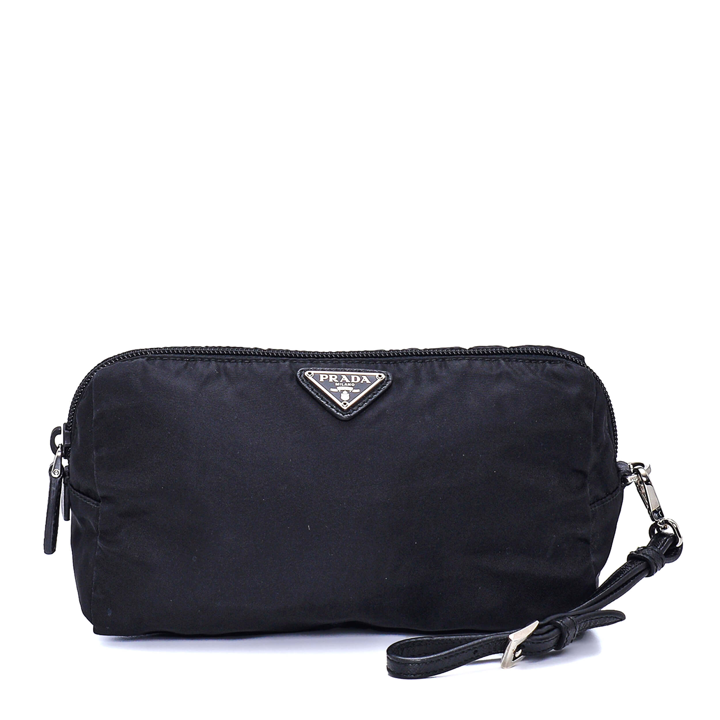 Prada - Black Nylon Make Up Case